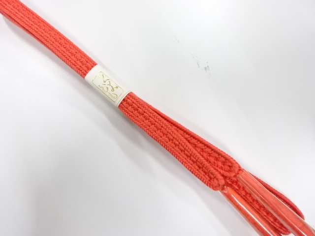 未使用品　正絹　手組帯締め